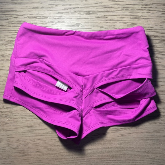 Cut Out Booty Shorts - Picture 15 of 16